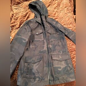 Michael Kors rain coat with velvet lining